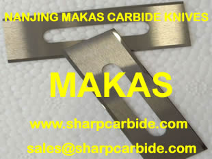 carbide slotted blade