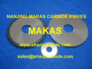 carbide slitting saws
