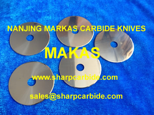 carbide tobacco slitter knives